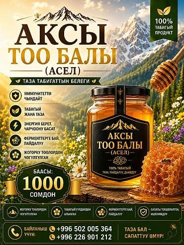 пепси цена бишкек: АКСЫ ТОО БАЛЫ (Асел) — натуральный горный мёд - 100% природный — 1