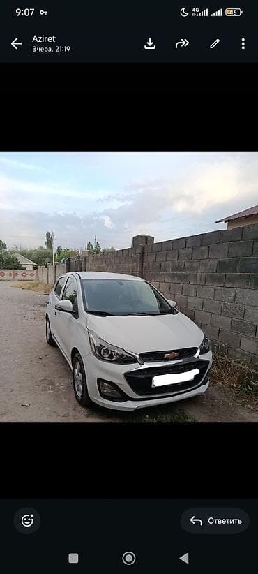 daf cf: Chevrolet Spark: 2020 г., 1 л, Автомат, Бензин, Хэтчбэк — 2