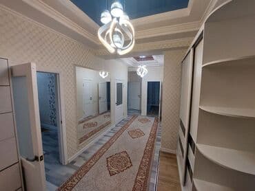 долгосрочная квартира кызыл аскер: 3 комнаты, Без подселения, С мебелью полностью — 3