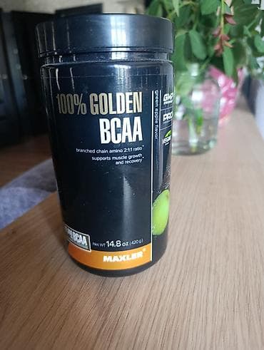 BCAA Maxler 100% Golden, вкус зеленого яблока - Формат: порошок - — 1