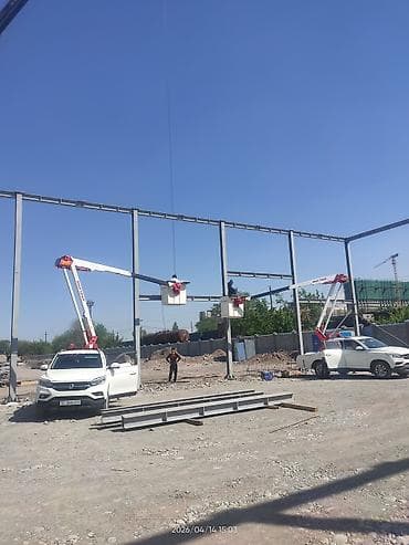 Аренда автовышки на шасси легкового пикапа/кроссовера для высотных