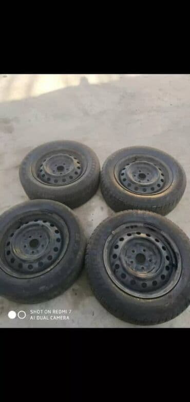 диски на ниву r16 размер: Колеса в сборе 215 / 60 / R 16, Зима, Б/у, Комплект, Легковые, Железные, отверстий - 4 — 2