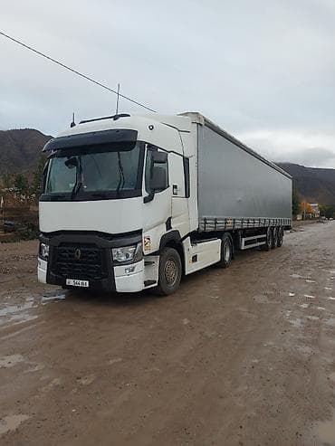 Тягач, Renault, Тентованный