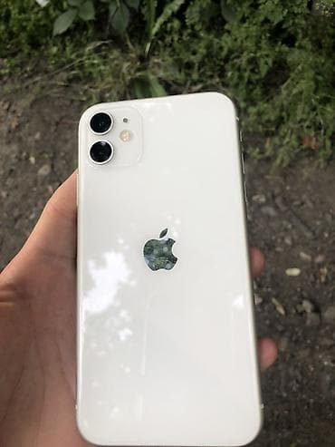 ipone: IPhone 11, 128 ГБ, Белый, 64 % — 2