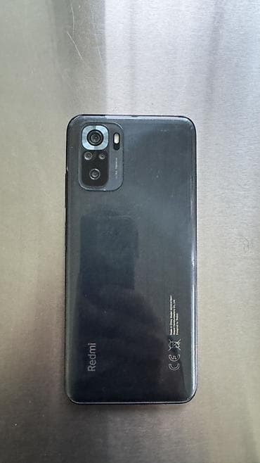 Redmi, Redmi Note 10S, 128 ГБ, цвет - Черный, 2 SIM