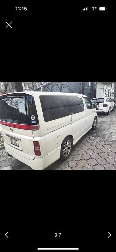 ролер: Nissan Elgrand: 2007 г., 3.5 л, Автомат, Бензин, Минивэн — 4