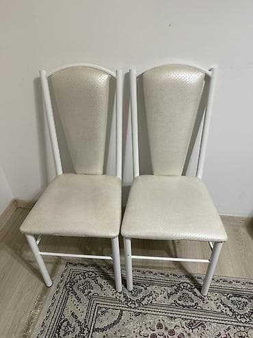 Отургучтар, табуреттер: Ашкана үчүн отургуч, Темир, түсү - Ак — 1