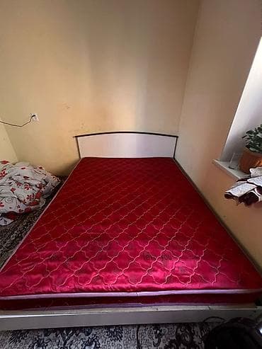 мебель выкуп: Кровать двуспальная с матрасом кровать сатылат матрасы менен баасы — 5