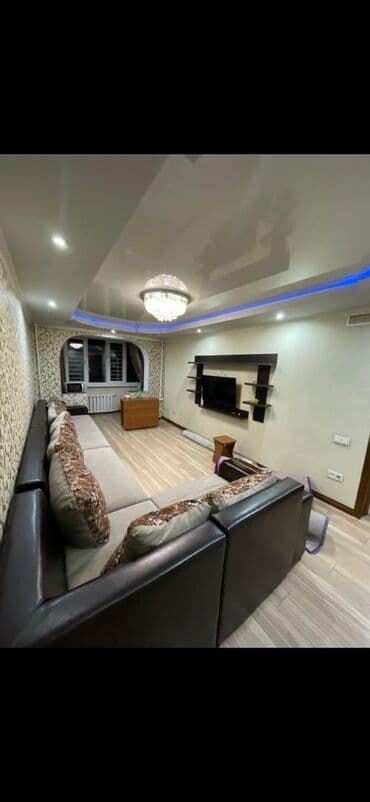 продам квартиру в кара балта кв победа 3 х комнатную: 3 комнаты, 58 м², 104 серия, 3 этаж, Евроремонт — 4