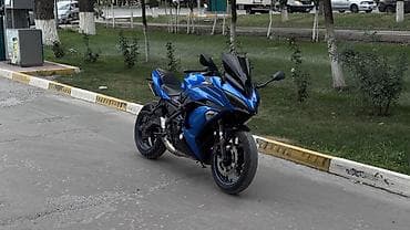 скутер нарын: Спортбайк Kawasaki, 650 куб. см, Бензин, Взрослый, Б/у — 3