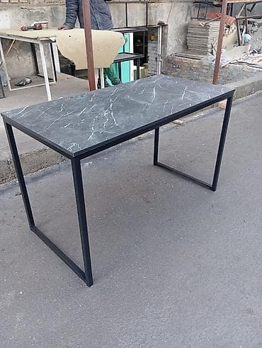 стол быу: Офисный стол, Новый, Нерегулируемый, цвет - Черный, Прямоугольный — 10