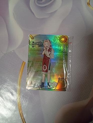 толстовка наруто: Коллекционная голографическая карточка из аниме/манги Naruto. - — 1