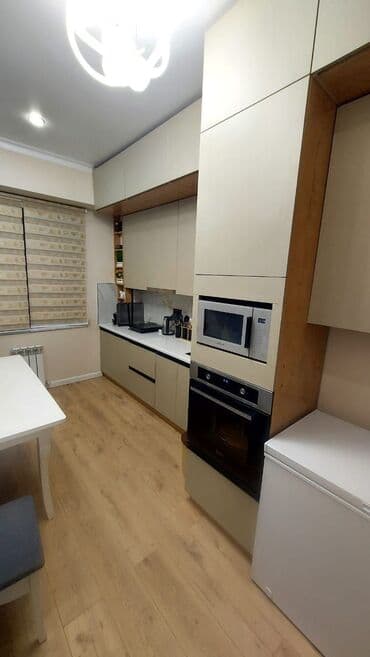 готовые квартиры в рассрочку в бишкеке 2023 год: 3 комнаты, 83 м², Элитка, 10 этаж, Дизайнерский ремонт — 11