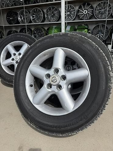 Колеса в сборе 215 / 65 / R 16, Лето, Б/у, Комплект, Легковые, Литые, отверстий - 5