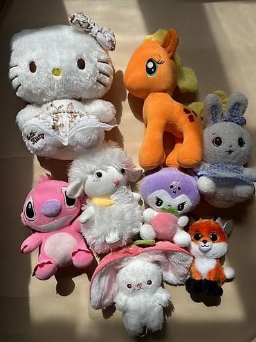 Мягкие игрушки, все в идеальном состоянии! Постиранные! Без пятен!