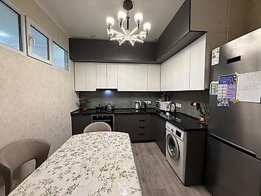 osh flat: 2 комнаты, 60 м², Золотой квадрат Элитка, 11 этаж, Евроремонт — 7