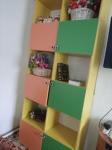 Декор и интерьер: Книжная полка, ЛДСП, Напольная — 1