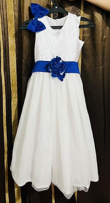 Детское платье, цвет - Белый