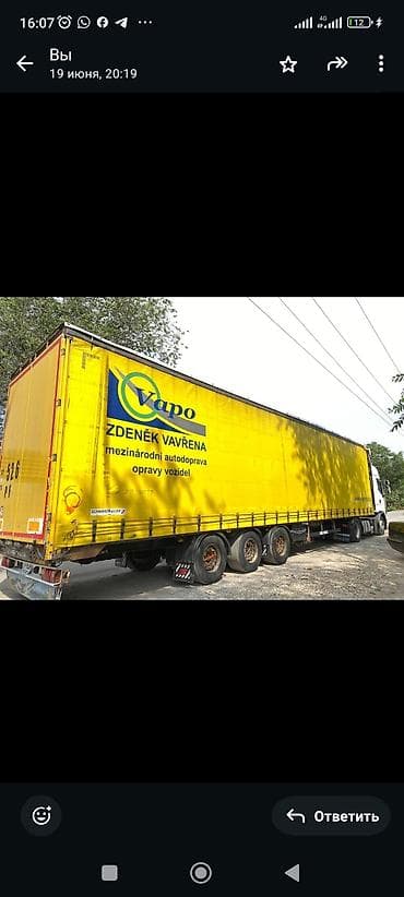 фура рено: Тягач, Renault, 2012 г., Тентованный — 6