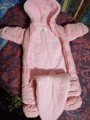 пуховой комбинезон для новорожденных: Возможен обмен на детские вещи. Переноска, кенгуру для — 7
