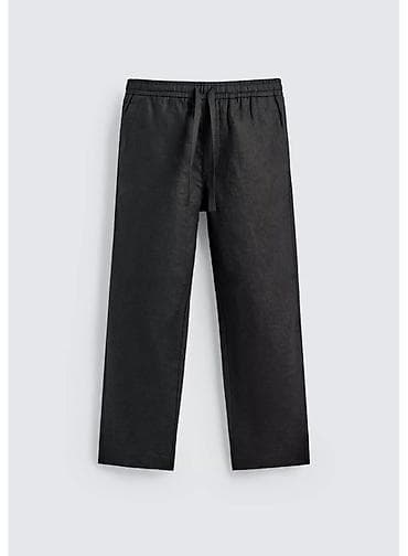 клетчатые штаны: Мужские брюки, M, Zara, Новый, цвет - Черный, Самовывоз, Бесплатная доставка, Платная доставка — 1