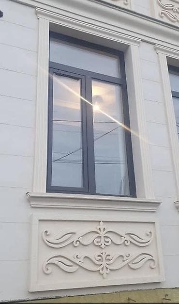 Фасадный декор из пенополистирола (ППС) с защитным полимерно-цементным