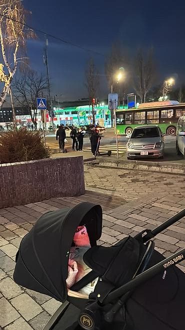 Детская коляска Ining Baby (модульная система 2-в-1) Есть накидка на