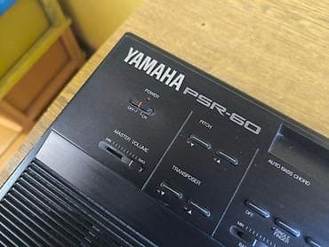 Синтезаторы: Синтезатор Yamaha PSR-60(Япония) с автоаккомпанементом и встроенными — 7