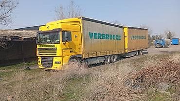 mercedes w210: Тягач, DAF, 2008 г., Тентованный — 2