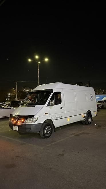 Mercedes‑Benz Sprinter, длинная база, высокий двухскатный 2,7 тяга