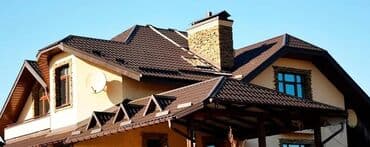 Кровля крыши: ПРОФНАСТИЛ МЕТАЛЛОЧЕРЕПИЦА САЙДИНГ ЖЕЛОБ КАНЕК СНЕГОДНРЖАТЕЛИ ОТЛИВЫ — 1