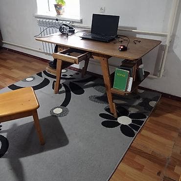 Полки, стеллажи: Компьютерный стол, Новый, С полками — 9