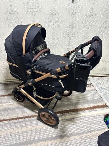 пультовая машины: Коляска, цвет - Черный, Новый — 4