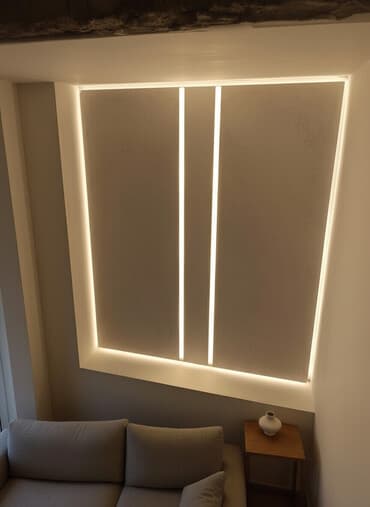 Натяжной потолок Глянцевое, Матовое, 3D потолки Гарантия, Бесплатная консультация, Бесплатный замер