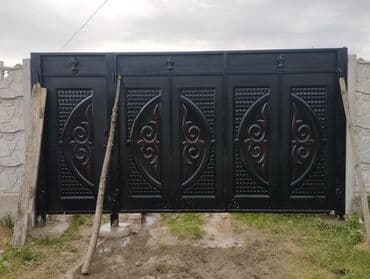 метал сетка: Распашные ворота Металлические, Новый — 11