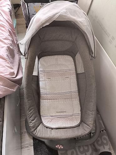 Детский мир: Электронная колыбель-качалка для младенца - Тип: напольная — 2