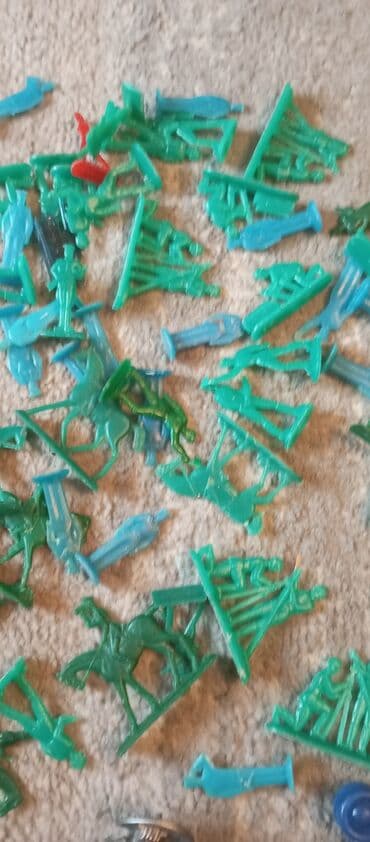 игрушечные дрели: Сделанные в СССР раритет Набор пластиковых солдатиков и военной — 2