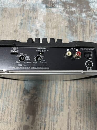 акустические системы sharp с сабвуфером: Оригинальный усилитель kenwood kac-6202 (2-ух канальный). В новом — 2