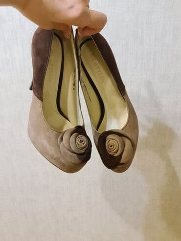 туфли замша искусственная: Продаю туфли натуральная замша. Одевали 1 раз. Размер 38. Качество — 2