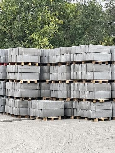 сколько стоит куб: Дорожный бордюр, Прессованный, Бетонный, Новый — 6