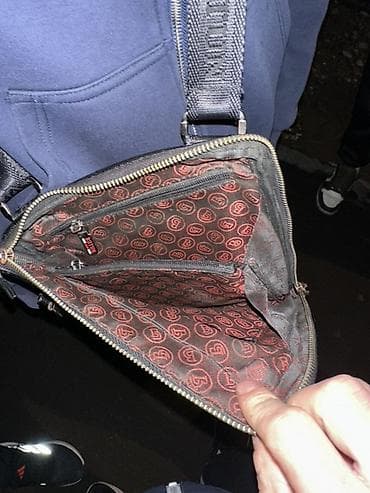 Другие комплектующие: Барсетка, Butun, Материал: Экокожа, Застежка на молнии, Б/у — 1