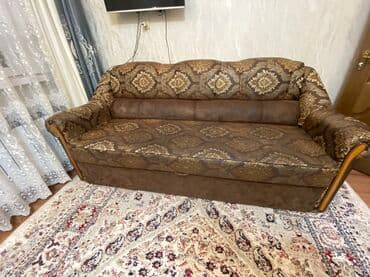 трехместный раскладной диван кровать: Бүктөмө диван, Колдонулган — 1