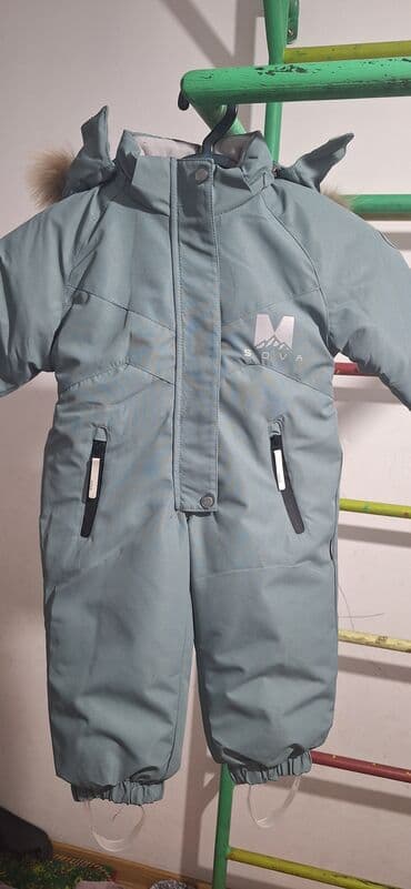 японская школьная форма купить: Детский зимний комбинезон SOVA - Тип: цельный комбинезон с капюшоном — 2