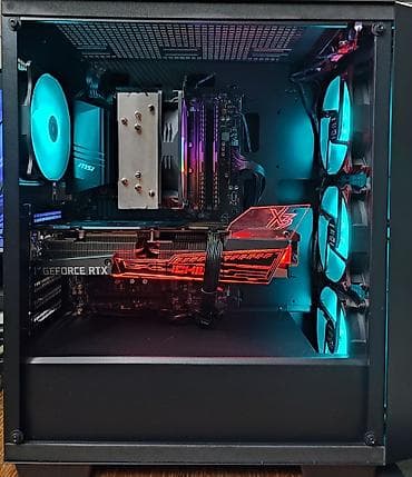 Компьютер, ядер - 16, ОЗУ 16 ГБ, Игровой, AMD Ryzen 7, NVIDIA GeForce RTX 3060 TI, NVMe