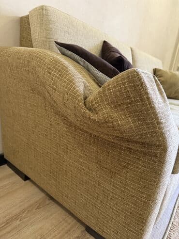 мебель трансформер бишкек: Комплект мягкой мебели, Самовывоз, цвет - Бежевый — 5