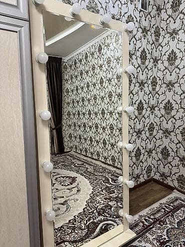 шыбак уста: Зеркало в полный рост с подсветкой в стиле гримерного. - — 3