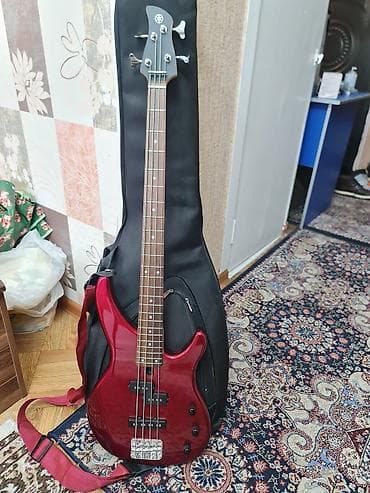 бас гитара: Бас‑гитара Yamaha + мягкий чехол + комбоусилитель Peavey MAX 158 — 3