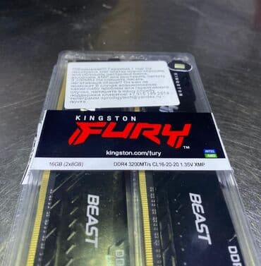 ноутбук трансформер бишкек: Оперативная память, Б/у, Kingston Fury, 16 ГБ, DDR4, 3200 МГц — 4
