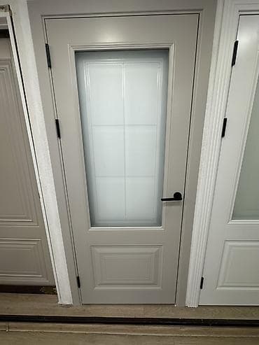 дверь стекло: Балконная дверь, Новый, Со стеклом, Деревянная — 3