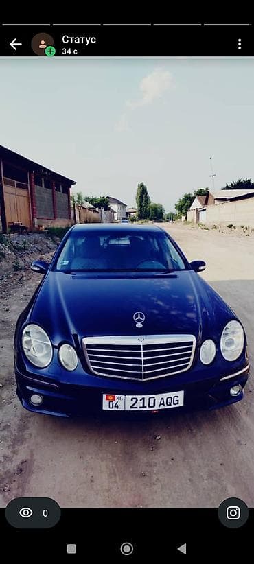 степ эреф 1: Mercedes-Benz E-class AMG: 2002 г., 2.7 л, Автомат, Дизель, Седан — 3